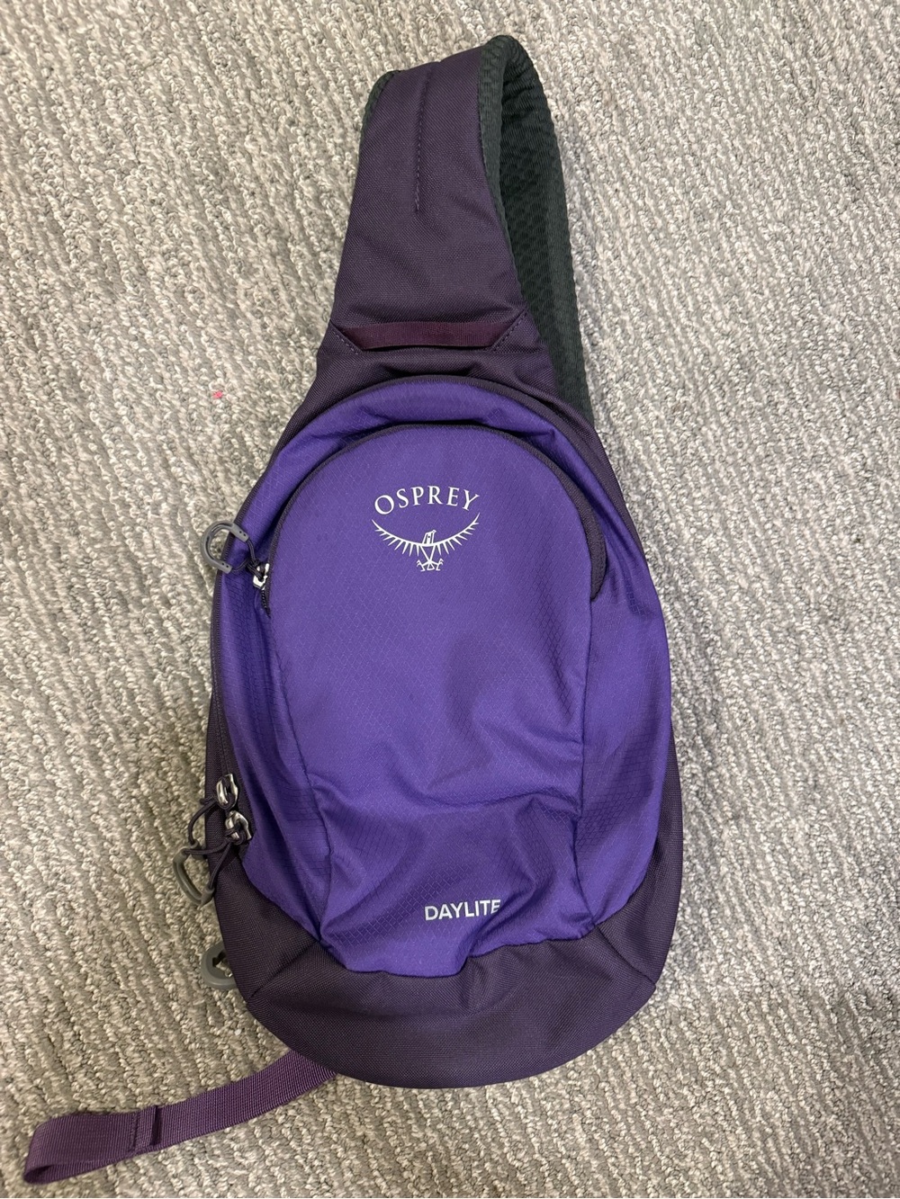 Osprey Daylite Sling Backpack Purple Crossbody Hiking Travel Everyday Pack
